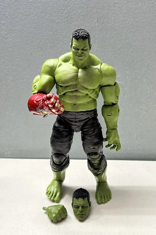 Marvel Legends Series Smart Hulk BAF Figure Complete Avengers With Nano Gauntlet Cover