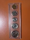 1959 U.S. Silver (5) Coin Unc Proof Set! In Whitman Case. 90% Silver Coins!