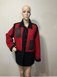 Warme Pulloverjacke Damen "South Wool" 100% Schurwolle Knebelknopfleiste M - Bild 1 von 10