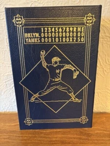 The Perfect Yankee Don Larsen SIGNED EDITION Easton Press Leather Bound MINT - Picture 1 of 5