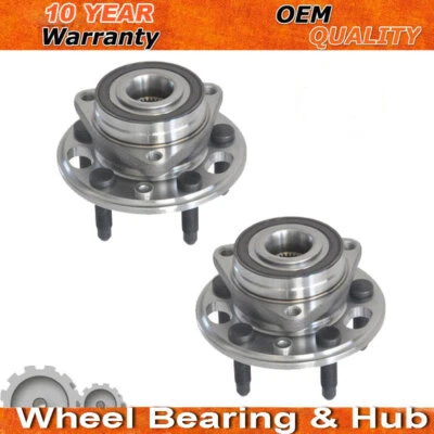 Conjunto de par de bujes de rueda delantera para Chevrolet Impala Equinox 2014 2015 2016 2017 Foto 1 de 4