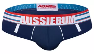 GridFit Navy Aussiebum Men's Underwear/ Briefs Next Day UK Delivery  - Picture 1 of 3