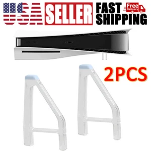 2pcs PlayStation 5 Slim Horizontal Feet Placement Bracket Holder for PS5 Console - Afbeelding 1 van 8
