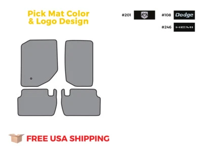 FITS 2004-2009 Dodge Durango Floor Mat 4pc Cutpile - Image 1 of 4