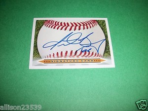 JUSTIN BERG #64 SIGNED SIGNATURE CARD