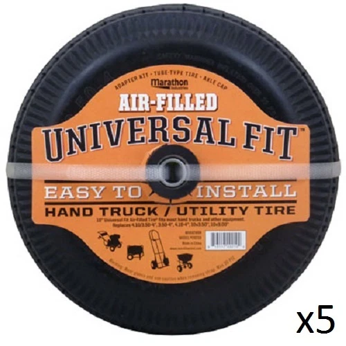 Universal Fit Hand Truck Tire No 20210 Marathon Industries 3pk