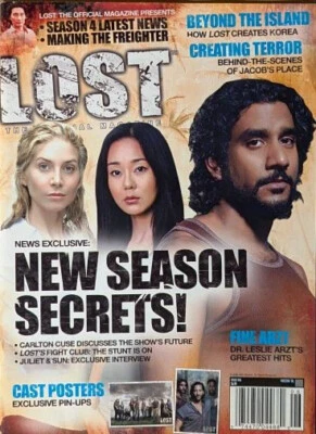 REVISTA OFICIAL PERDIDA - PORTADA + 2 CARTELES DE REPARTO - ELIZABETH MITCHELL #16A Foto 1 de 3