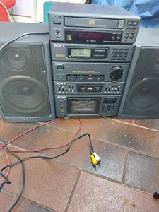 Sony FH- 311 Hi-Fi Stereo System Radio cassette CD SDP-S41 portable faulty - Picture 1 of 10