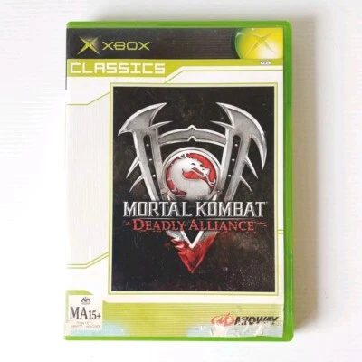 Mortal Kombat: Deadly Alliance + Manual - Xbox Original - Free Postage! - Image 1 of 4