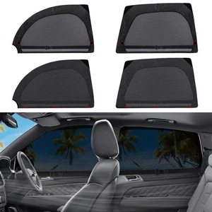 Paquete de 4 cubiertas de ventana de coche pantalla de ventana de coche para camping ventilación de una sola capa... - Imagen 1 de 9