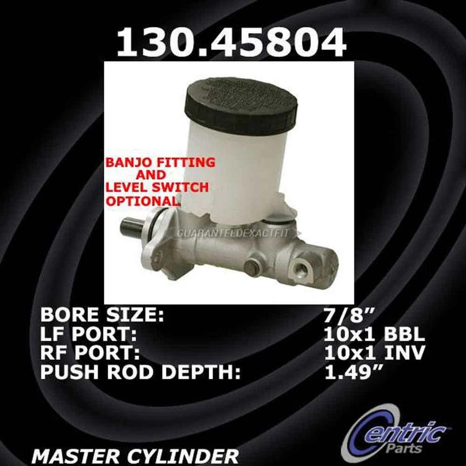 Cilindro maestro de freno centrado para Mazda Miata 1999 2000 Foto 1 de 4