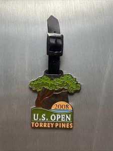 Bag Tag - 2008 U.S. OPEN - Torrey Pines Golf Course - Metall Schlüsselanhänger Anhänger - Bild 1 von 3