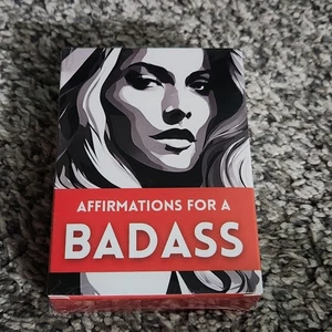 Affirmations For A Badass 52 Card Deck NEW Sealed - Picture 1 of 3
