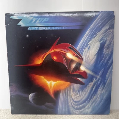 ZZ Top Afterburner 1985 LP Vinyl Record 33 RPM Foto 1 de 4