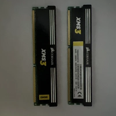 Corsair XMS3 1600Mhz 8GB (4GBx2) DDR3 Memory RAM CMX8GX3M2A1333C9 - Image 1 of 4