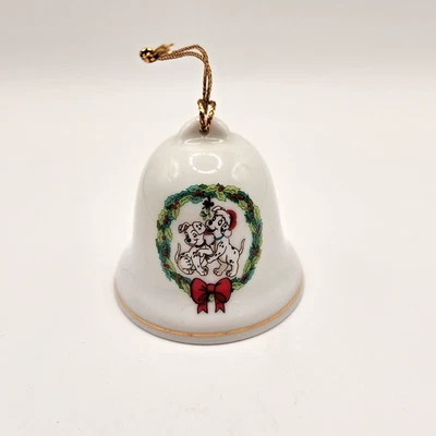 De Colección Disney 101 Dálmatas Grolier Coleccionables Campana Adorno de Navidad Foto 1 de 2