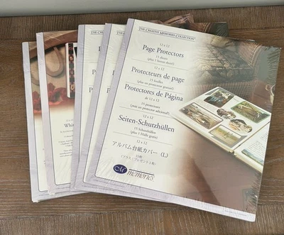 Creative Memories 12x12 Scrapbook Album Protectors And Extra Pages NEW - Image 1 of 4