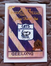 1996 Select AFL Hall of Fame Card:  GEELONG (Cats) CLUB EMBLEM  #105