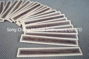Classical Guitar maple bridge 10pcs tie blocks maple inlay Rosewood A-01 - Picture 1 of 1