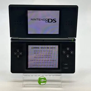 Nintendo DS Lite Handheld Game Console USG-001 Black - Picture 1 of 7