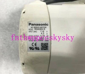 1PC Used Panasonic servo motor MSMA082A1B - Picture 1 of 5