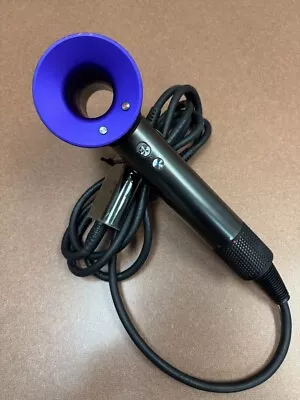 Dyson Supersonic – Authentic Black/Purple Hair Dryer – Fast Styling Tool - Image 1 of 4