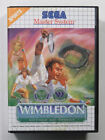 WIMBLEDON SEGA MASTER SYSTEM (MS) PAL-EURO (COMPLETE - COVER DAMAGED)