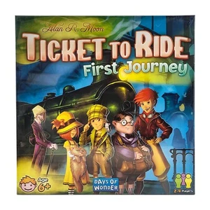Juego de mesa Ticket to Ride First Journey Alan R. Moon Days of Wonder NUEVO PRECINTADO - Imagen 1 de 2