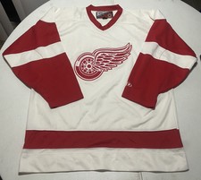Vintage 1990’s Detroit Red Wings NHL Hockey Jersey Pro Player Sz Large W1