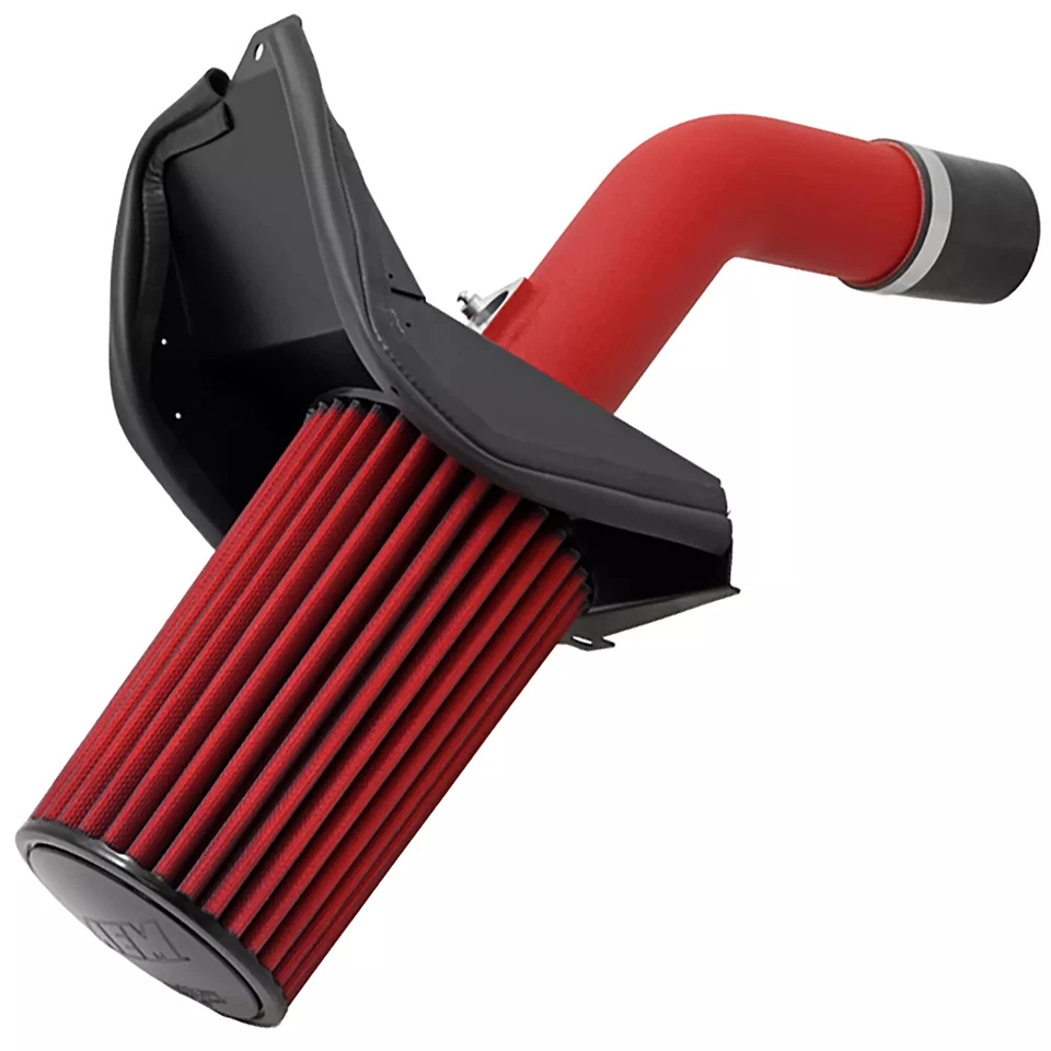 Sistema de admisión de aire frío rojo AEM 21-478WR para 08-14 Subaru Impreza WRX / STi 2,5 L Foto 1 de 4