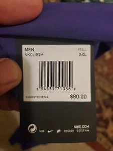 Nike NFL Baltimore Ravens Dri-Fit On Field Lila Shirt Herren Größe XXL - Bild 1 von 6