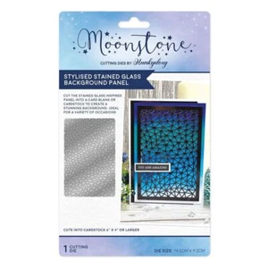 Hunkydory - Moonstone Dies - Stylised Stained Glass Background Panel RRP £14.99 - Picture 1 of 2