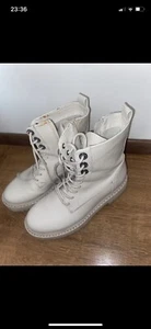 Beige Winter Stiefel - Bild 1 von 3