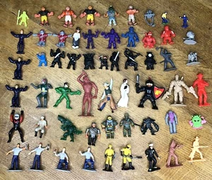 50+ Vtg Mini Figure Lot MUSCLE Star War Ninja Mites Homies Ertl Comics 1980-2000 - Picture 1 of 24