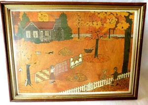 Framed Barbour Lee Print   Airing the Quilts   Art Print Numbered 523 of 2000  - Picture 1 of 11