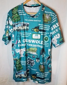 Griswold Family Weihnachten Pullover Shirt Größe L Herren grünlich blau Farbe - Bild 1 von 4
