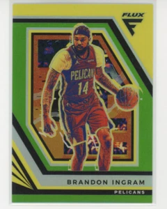 Brandon Ingram 2022-23 Panini Flux Green Prizm Parallel #d 3/5 ONLY 5! Pelicans - Picture 1 of 2