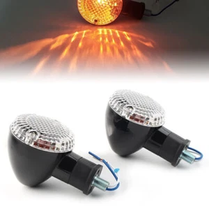 For Yamaha Bolt XVS950 14-18 2pcs Amber Turn Signal Indicator Blinker Lamp - Picture 1 of 9