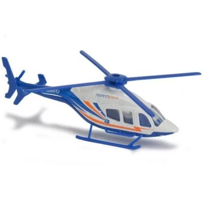 Majorette Helicóptero Campana 429 GlobalRanger Ambulancia MercyFlight 322A Escala 1:64 Foto 1 de 2