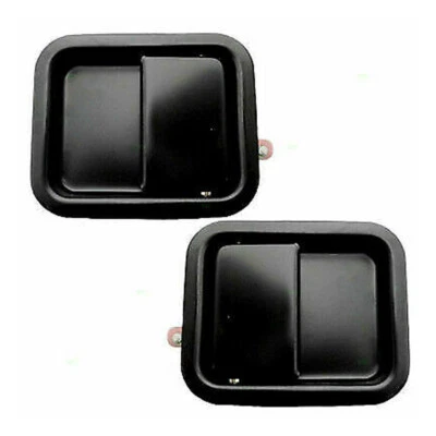 New Driver & Passenger Exterior Door Handle Set For 68-83 Jeep CJ5 76-86 CJ7 Foto 1 de 3