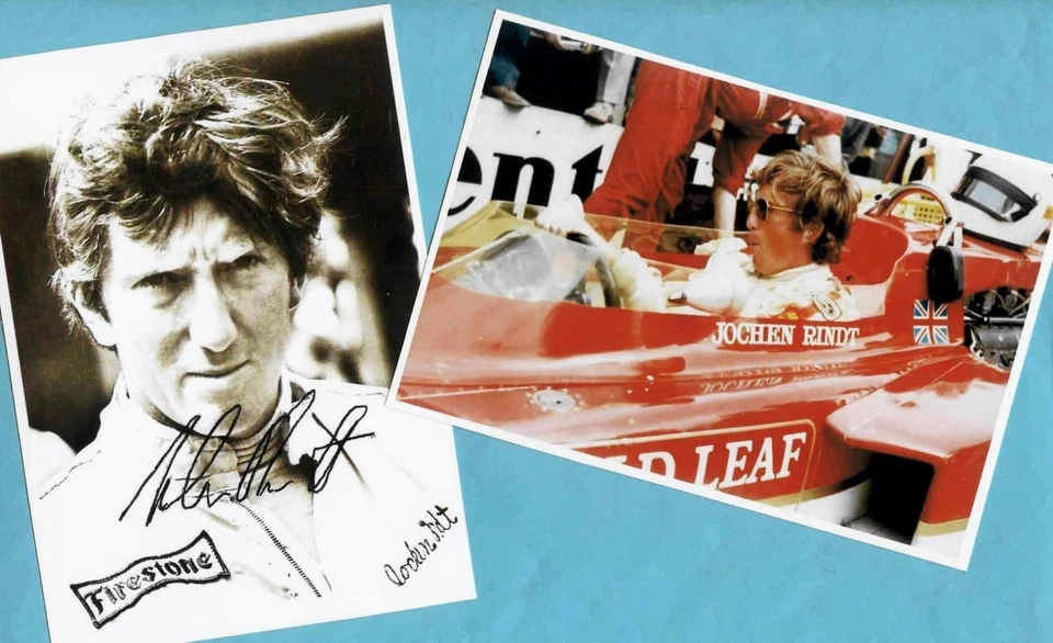 Jochen RINDT - SUPER - AK Bild - Print Copy + Farbfoto von Jochen RINDT - Bild 1 von 1