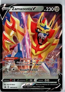 Zamazenta V SWSH: Sword & Shield Promo Cards #SWSH019 Promo - Picture 1 of 2