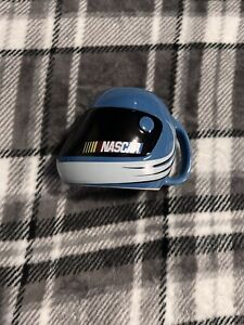 Nascar Helmet Coffee Mug Cup Blue Car Auto Racing Visor