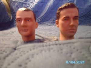 A2 1:6 Dragon WWII Male Head Sculpts x 2 for 12" Figures - Picture 1 of 1