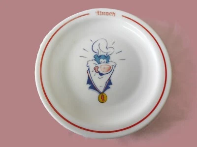 Ancienne Assiette plate Arcopal Flunch 19,5cm de diamètre - Photo 1/2