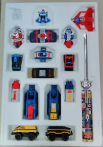 Popy DX Super Armored Fleet Dairugger XV Robot - S Rank, Box Damage, Unused Main - Picture 1 of 18