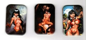 VAMPIRELLA   3 REFRIGERATOR MAGNET  2" X 3"  WITH ROUNDED CORNER - Picture 1 of 5