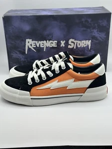Revenge⚡️Storm Size 8 Orange Black Vol 2 Brand New 100% Sneakers Shoe Vans Style - Picture 1 of 16