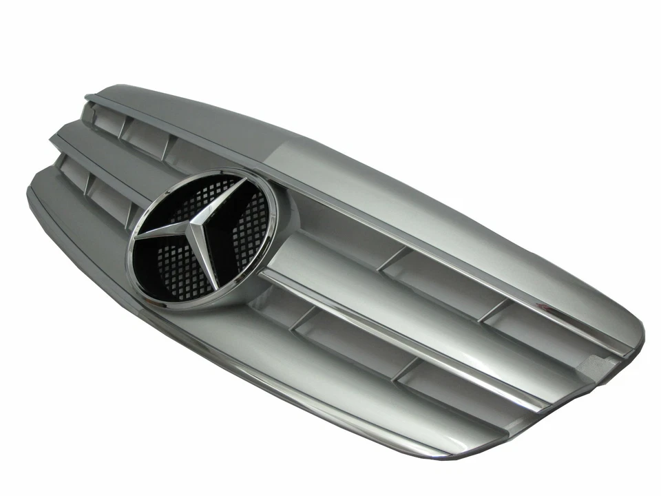 S-CLASS W221 2006-2009 PRE-FACELIFT Sedan 3FIN GRILLE Silver for Mercedes-Benz - image 1 of 4
