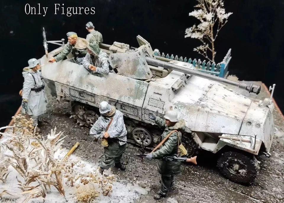 Modellbau 1/35    6    Resin Figuren - Bild 1 von 1